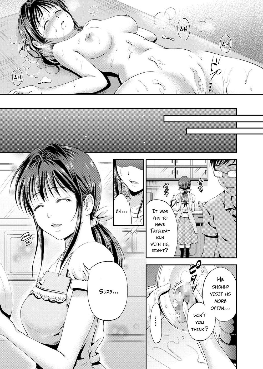 Hentai Manga Comic-The Obedient Wife's Afternoon-Read-19